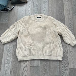 Zara chunky knit sweater